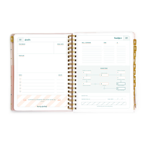 12-month 2025 reverie planner